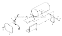 Page H Diagram and Parts List for 8647-1  Briggs and Stratton Generator